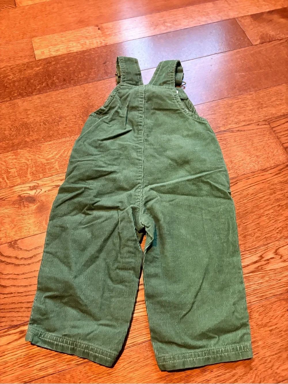 Vintage Green Corduroy Truck Overalls